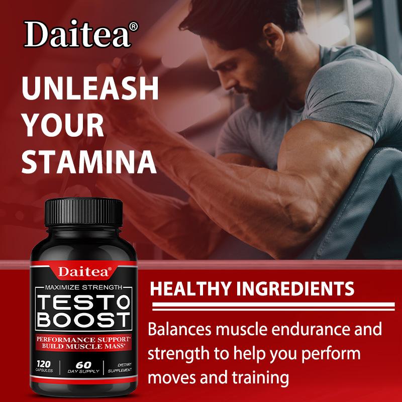 Men Herbal Dietary Supplement, 120 Capsules, 60‑Day Supply