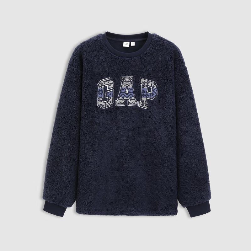 Gap Unisex Thermal Fleece Pullover Sweatshirt