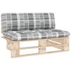 Outdoor Center Sofa Pallet Design Pressure Treated Pine Wood