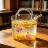 With Straw Handbag Glass Cup Novelty Beer Drinking Mug Creative Cocktail Glasses  Bar Tools