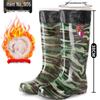 Herren Militärschutz Rutschfest High-Top Wasser- & Regengummi-Schuhe