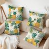 Pcs Summer Fruits Singlesided Printed Pillowcase Cushion Coversuitable For Living Roombedroomcar Decoration