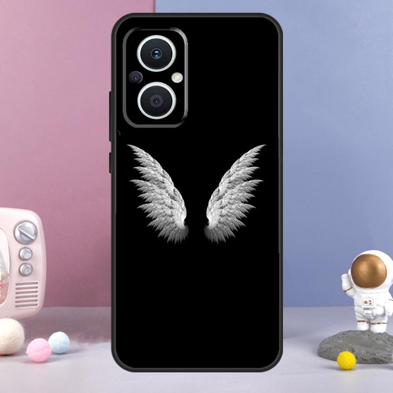 Fantasy Angel Girl Wings Funda For OPPO Reno 11 F 12F 13F 14F 10 12 13 14 Pro 7 8 Lite OPPO Find X9 X6 X5 X8 Pro Case