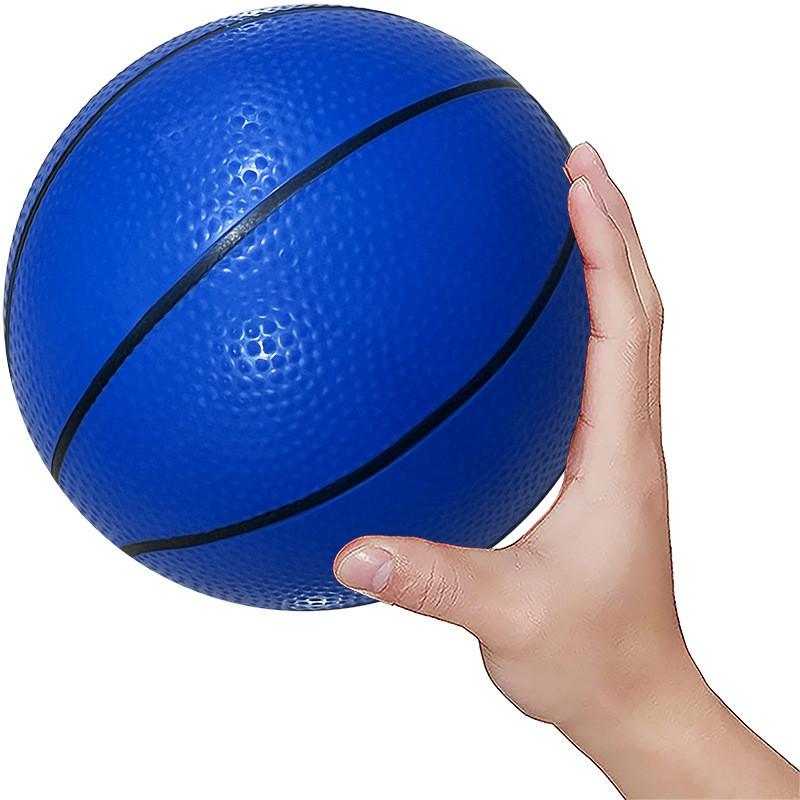 Elastic Pvc Ball Small Basketball Indoor And Outdoor Interactive Toy Ball