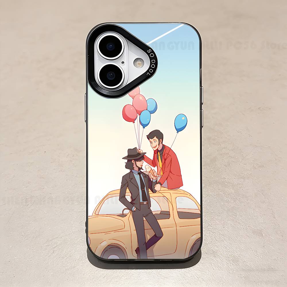 L-Lupin The Third Case For IPhone 11 12 13 14 15 16 17 Pro Max XS X XR Cover