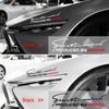 1 st Biltyg Front Strålkastare Ögonbryn 3D Klistermärke Dekor Sport Design för Dodge SXT Challenger Charger RAM Stratus Dart Dakota Charger Avengr Durango