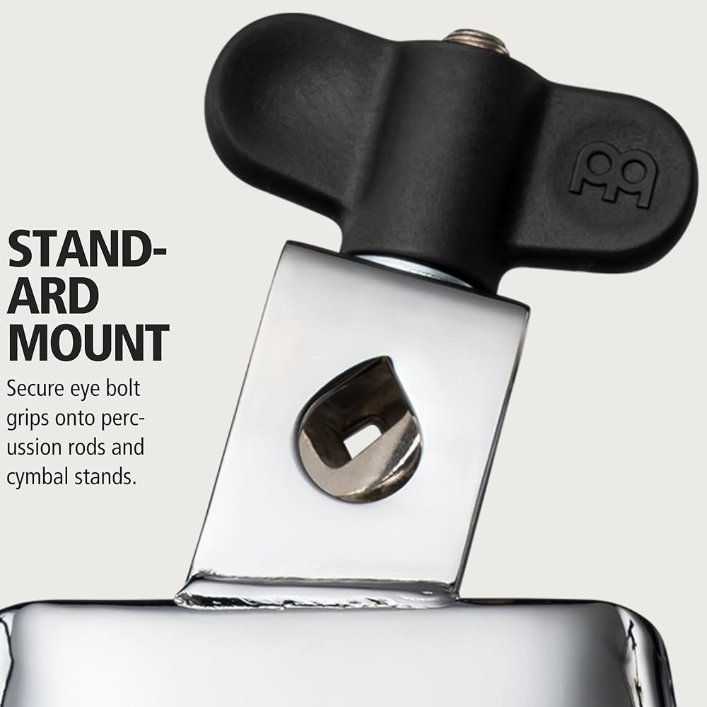 MEINL Percussion Zvon, Vysoce leštěný chrom, 4 1/2" Nízký tón, STB45L-CH (Oficiální japonský produkt)