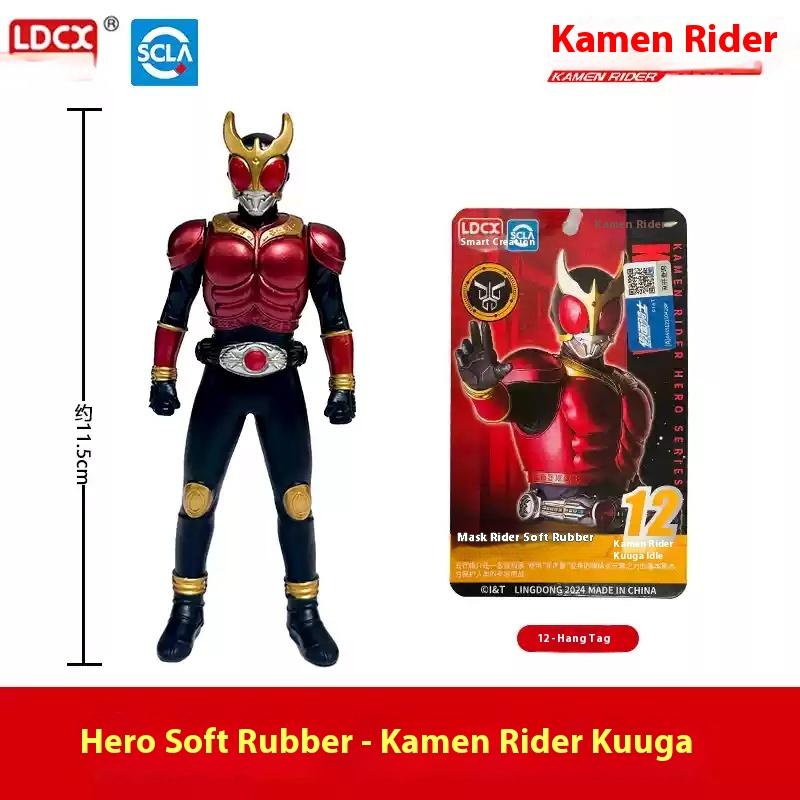 New Cool Fashionable Masked Rider Soft Rubber Action Figures Fashion Playthings Desktop Ornament Boy Surprise Gifts Collectable Models