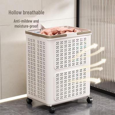 Premium Foldable Laundry Basket: Large Capacity for Home and Bathroom Use