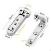 Bookcase Hinge for Doors, Zinc Alloy Hardware Furniture Use In Home And Office