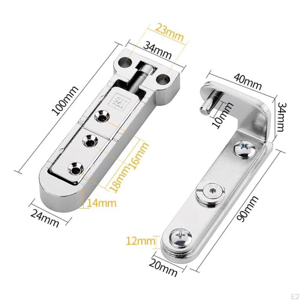 Bookcase Hinge for Doors, Zinc Alloy Hardware Furniture Use In Home And Office