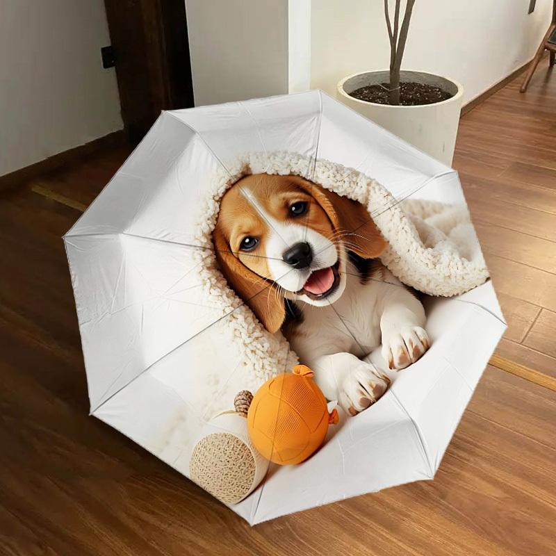 

1pc Puppy Toys Automatic Open/Close Umbrella, Formal Events - Ideal Gift for Family or Friends, Outdoor Accessory yy251211167
