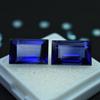 20 Ct Natural Making Jewelry Blue Sapphire Emerald Cut Certified Loose Gemstones