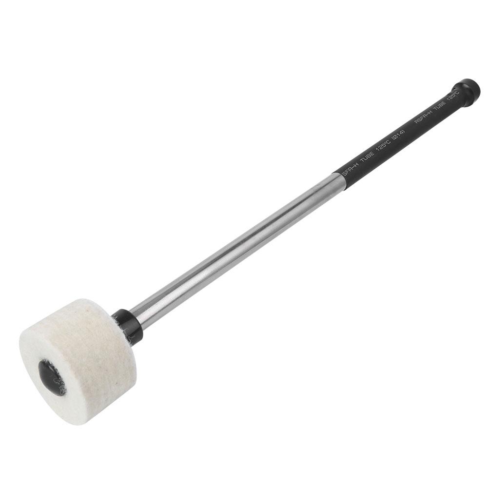 Wool Felt Drumstick Drum Hammer Sticks Percussion Instrument Accessory for Military Band