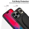 For iPhone 16 Pro Max Case RFID Blocking Wallet Kickstand Leather+TPU Phone Cover