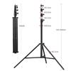 4M Thickened Spring Photography Lamp Tripod: Portable Studio Stand for Fill Light and Photo Support.