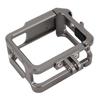 Aluminum Frame Cage for GO 3S for GO3 Action Camera Protective Cage Case Housing Protector with Cold Shoe Mount for