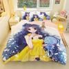 New Japanese Anime Sailor Moon Bedding Set Beautiful Girl Quilt Cover Cute Printing Duvet Home for Teens Best Gifts