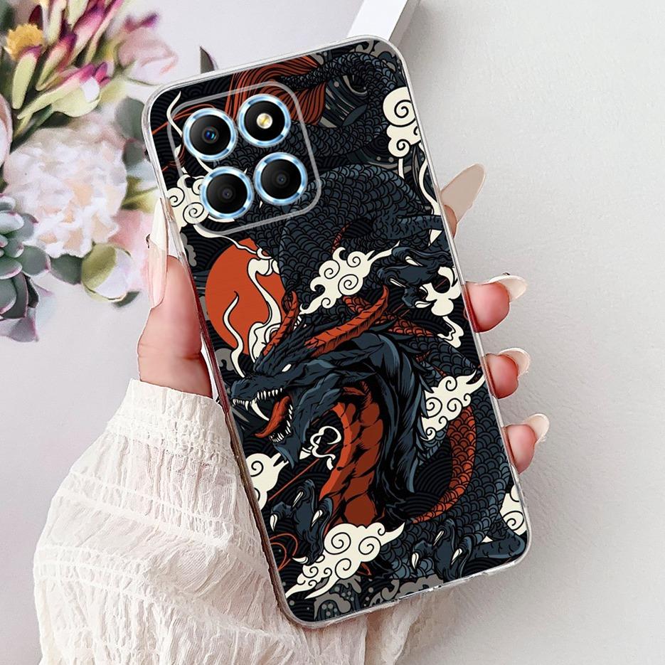 For Honor X6 Case Honor X8 5G VNE-N41 New Fashion Painted Cover Soft Slim Phone Case For Honor 70 Lite HonorX6 HonorX8 5G Fundas