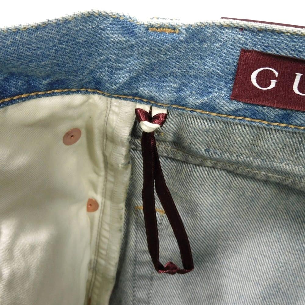Used 9539 Tapered Fit Denim 796360 XDC6P 4206 51178 Current 30 Button Fly Washed Unused Logo Cotton Light Blue Men's
