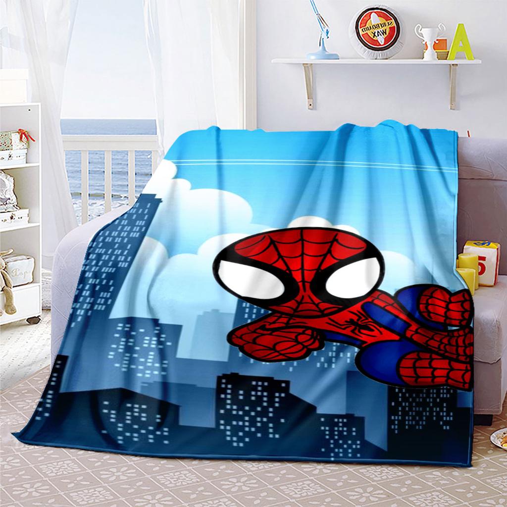 Spider-Man Patterned Comfortable Blanket. Super Soft Fleece, Soft, Comfortable, and Lightweight.Suitable As a Gift