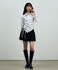 Alikim Mild Pleats Skirt Pants / Black