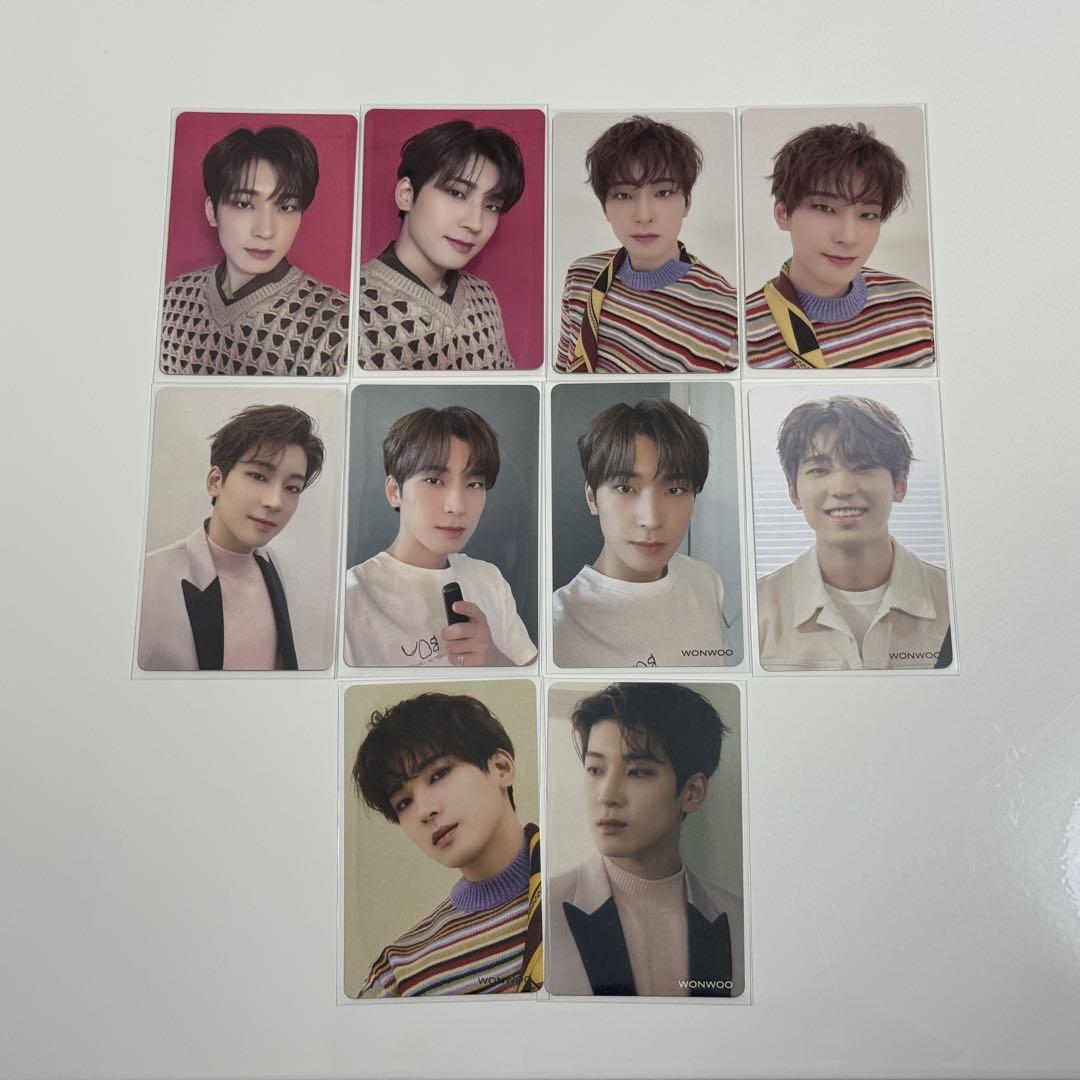 

[USED] SEVENTEEN Wonwoo Not Alone Trading Card Complete