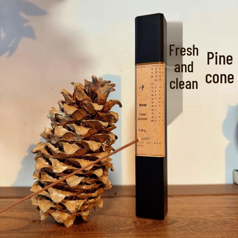 2026 Fresh Pine-Cedar Scented Agarwood Incense Sticks for Home & Bedroom