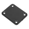 Electric Guitar Neck Plate Metal Guitar Neck Reinforcing Protective Board for Replacement Black