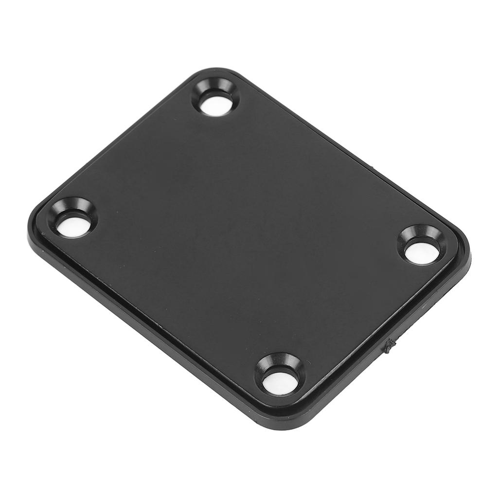 Electric Guitar Neck Plate Metal Guitar Neck Reinforcing Protective Board for Replacement Black