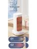 Portable Desktop Vertical Fan Heater - Quick Heating for Home or Dorm