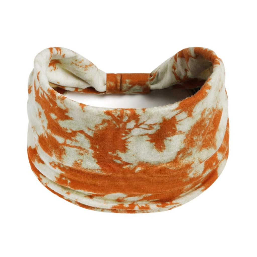 Bohemian Retro Print Yoga Headband: Wide African-Inspired Headscarf for Women