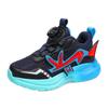Boys 2025 spring new breathable mesh children's sports shoes medium and large children and girls versatile soft-soled running shoes