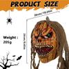 Halloween Pumpkin Face Head Headgear Scary Cosplay Costume for Stage Shows
