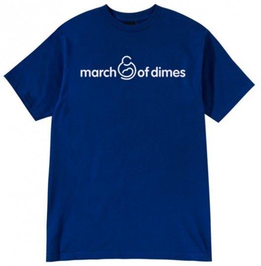 March of Dimes charity t-shirt Unisex T-Shirt XXL