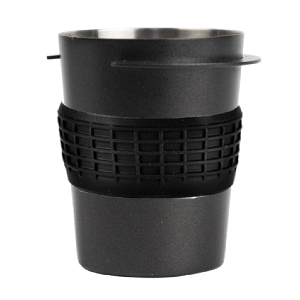 Edelstahl Kaffee Dosierbecher Kaffee Schnüffelbecher Pulverspender für 58mm Espressomaschinenbecher Ersatzteile Maschinen Zubehör