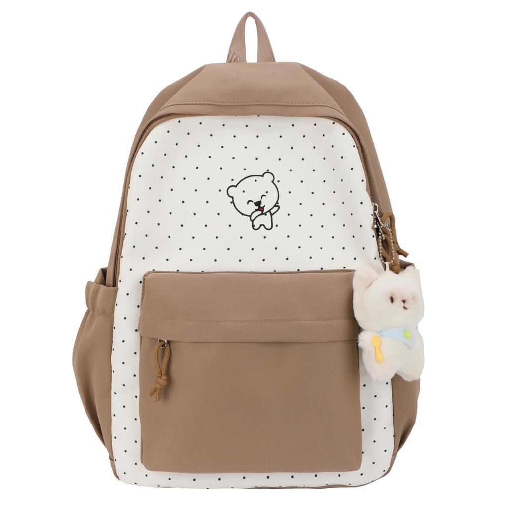 Schoolbag new Japanese ins style cute girl cartoon backpack student schoolbag large-capacity commuter anti-splashing backpack