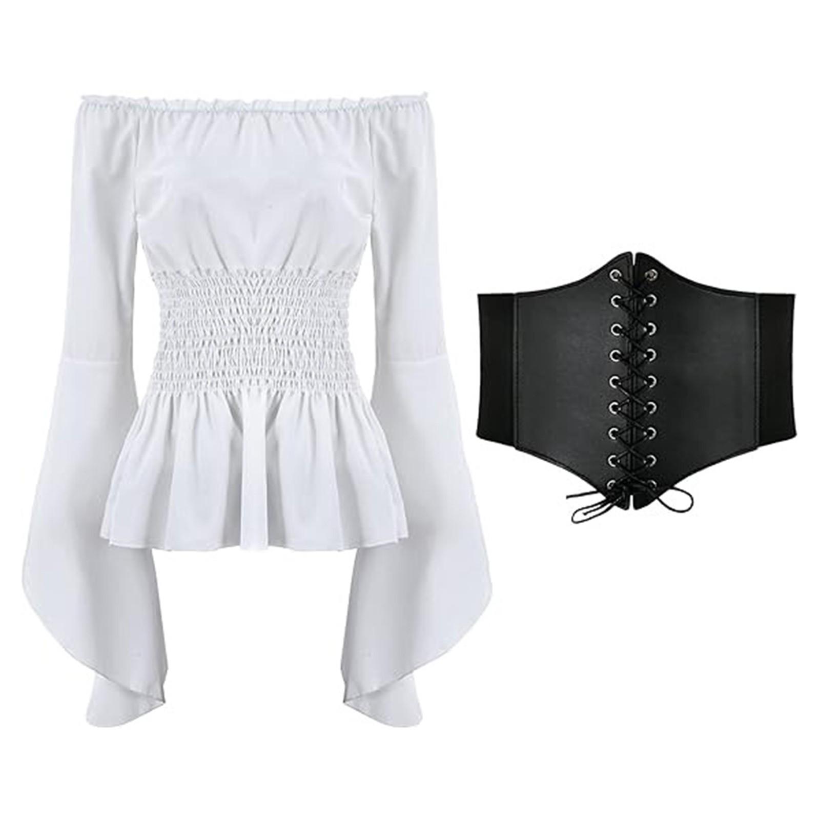 

Женский модный однотонный сексуальный свитер с открытыми плечами и длинными рукавами, нестандартный топ S белый