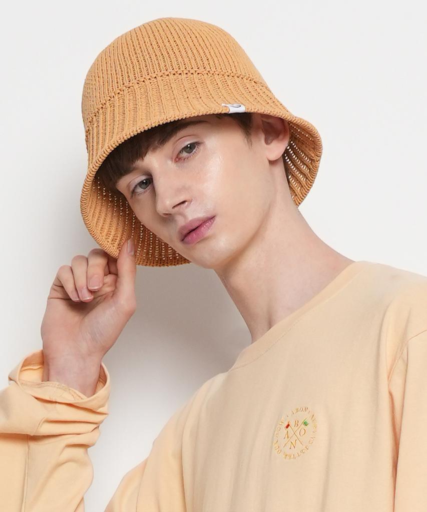 THE-ABON Summer Cool Bucket Hat Beige