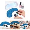 Nail Art Printing Steel Plate Set With 10 Jq Plates And Transparent Stamp For Diy Manicure