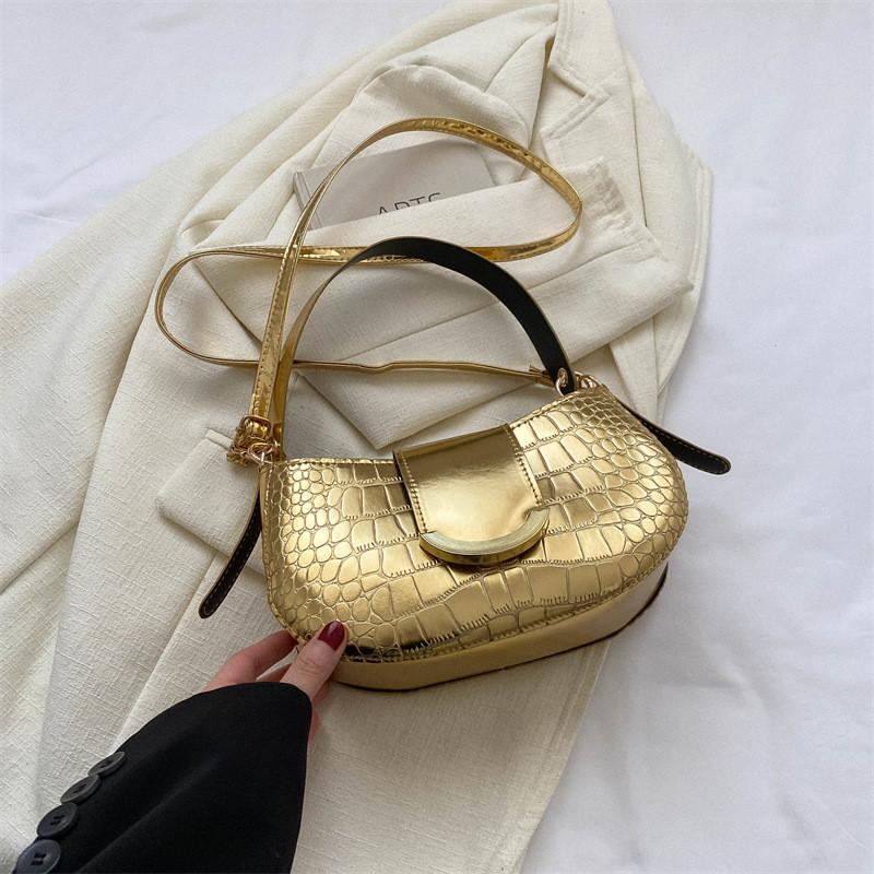 Stylish 2023 Women's Handbag Medium Soft Pu Leather Shoulder Crossbody Bag