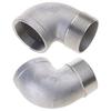 Industrial Steel 2 Inch NPT Elbow Connector 90 Degree Male Female Threaded Fitting Upgrades for High Pressure Plumbing