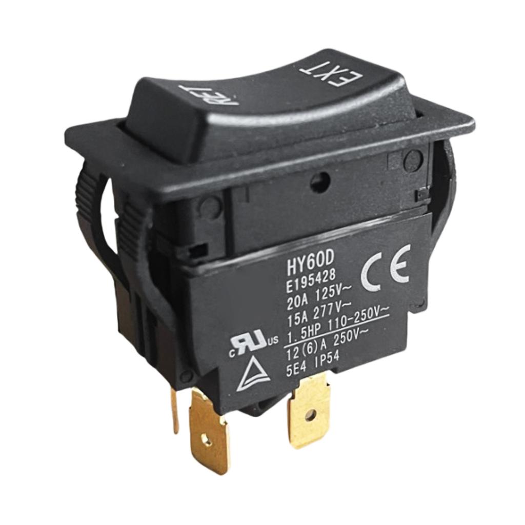 Upgrades 20A 4 Pin Rocker Switches with Protections Easy Install Momentary Rocker Switches PA66 for Electrical Systems