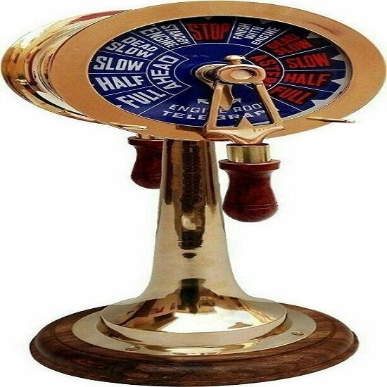 

Латунный Судовой Телеграф, Рабочий Телеграф, Польский Телеграф для Декора