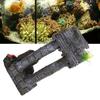 Aquarium Decoration Roman Columns Simulation Reusable Resin Fish   Landscape Ornament