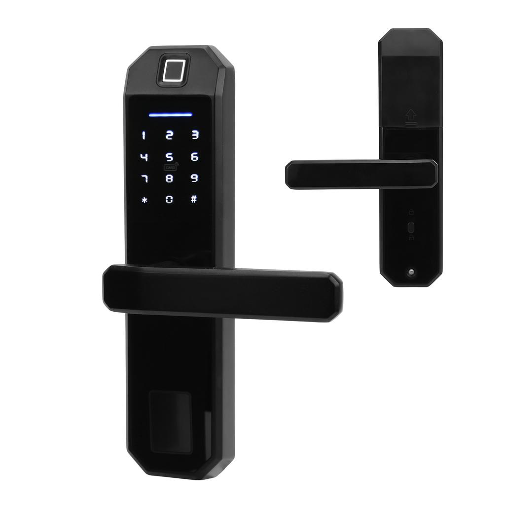 Smart Keyless Entry Door Lock Password Biometric Fingerprint Card Key Lock for Office Home Security