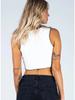 Casual Tank Top Halter Crop Tops Frauen Sommer Camis Kontrast Farbe Leibchen Mode Rohr Weibliche Ärmellose Abgeschnitten Weste