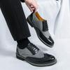 Herren Freizeitschuhe aus Leder Außenhandel neu große Größe Business Anzugschuhe Mode Brogue gravierte Lederschuhe Hochzeitsschuhe