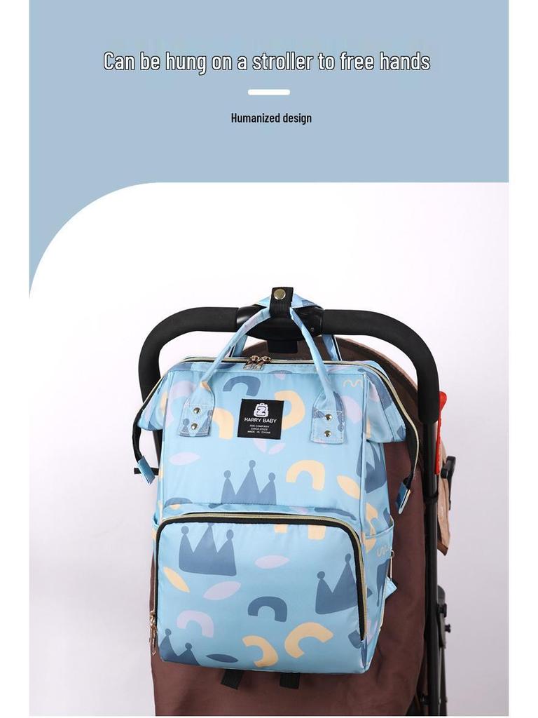 New Multifunctional Mummy Bag: Stylish and Portable Mother and Baby Backpack