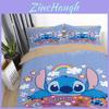 Premium Quality 3d Cartoon Stitch Anime Bedding Set For A Stylish Bedroom Upgrade